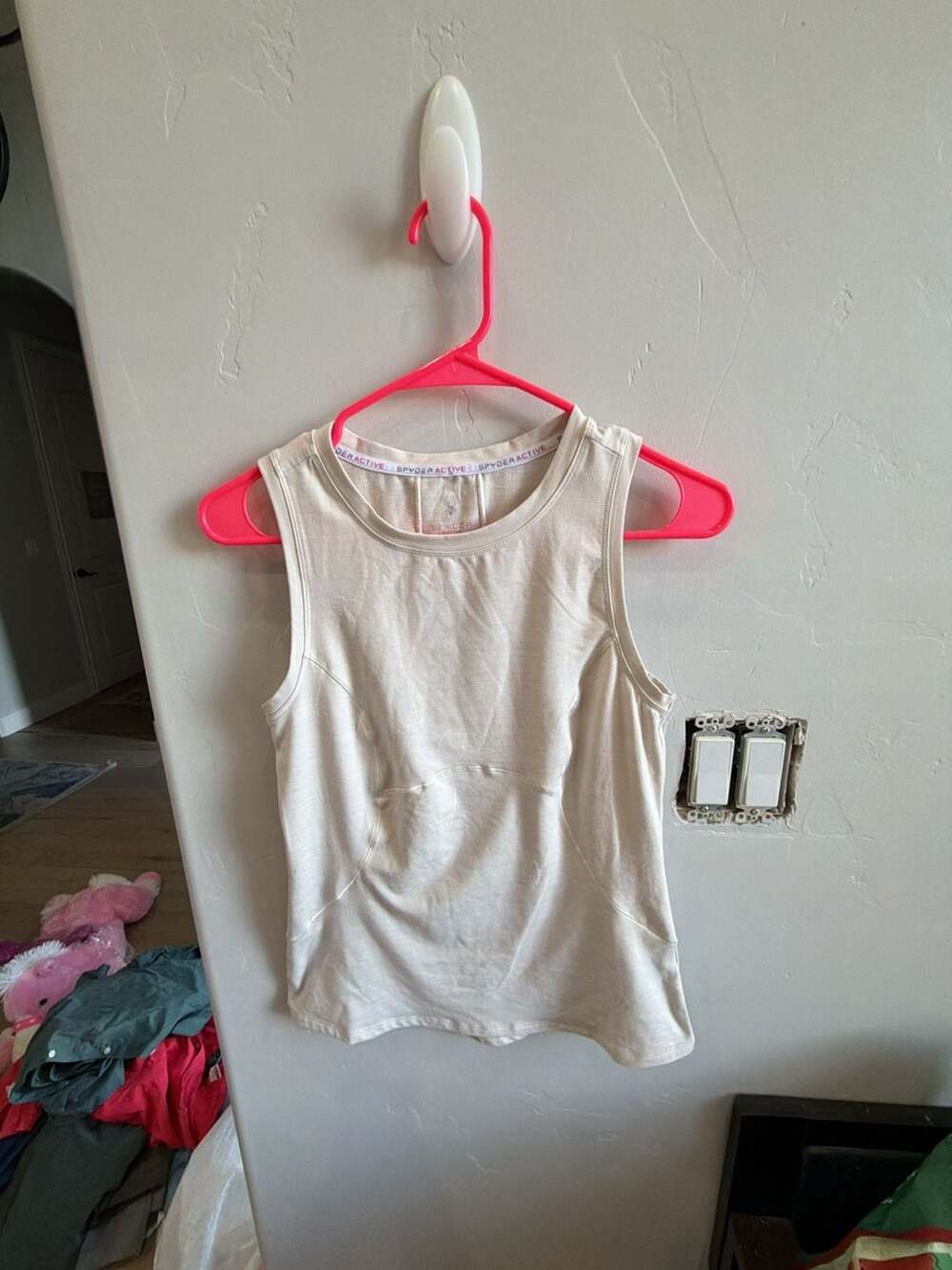 Spyder Active Performance Fit Cotton Blend Tank Top